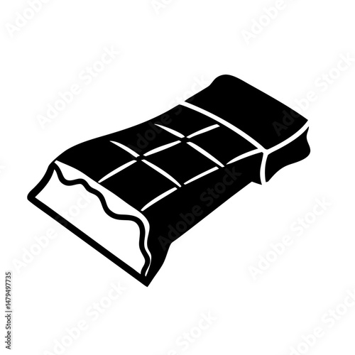 A Delicious Chocolate Bar Icon Illustration Graphic Design Element