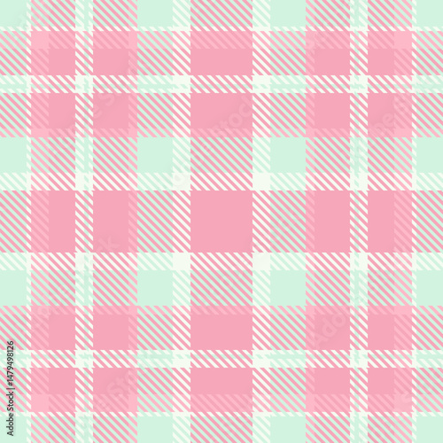 Selection check tartan plaid, calm texture vector textile. Event seamless background pattern fabric in light and red colors.