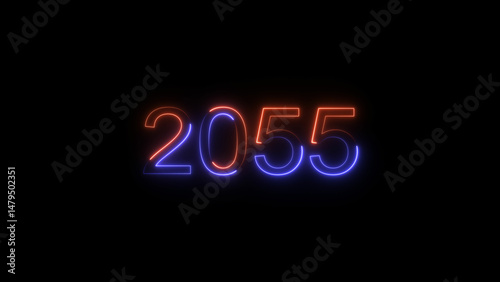 Photos New Year 2055 illustration