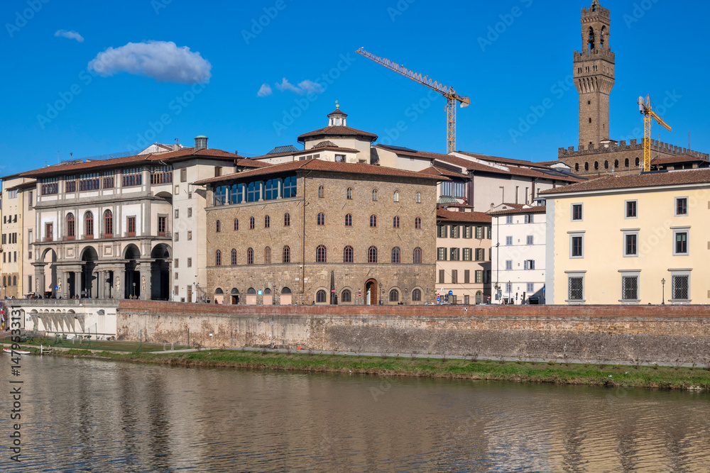 Fototapeta premium The Old Town of city of Florence, Tuscany Region, Italy
