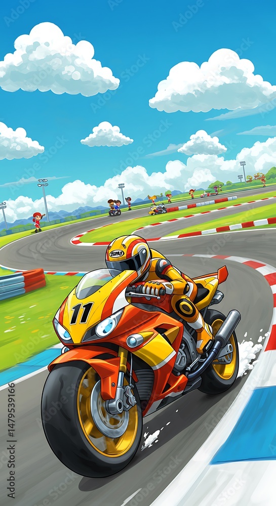 Fototapeta premium Chrome Dreams, Asphalt Heart