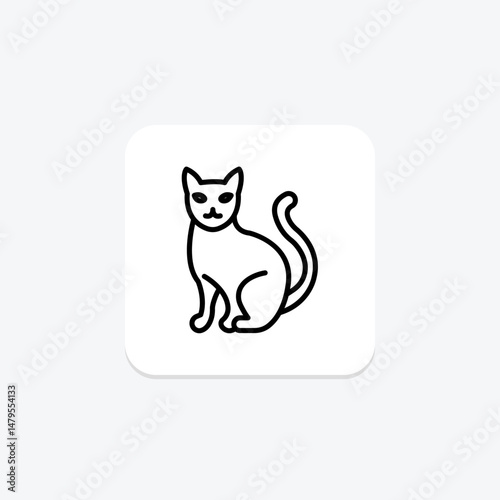 Russian Blue Cat, vector, pixel perfect, illustrator file