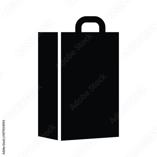 Juice Box Silhouette Clipart