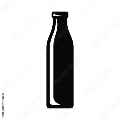 Ketchup Bottle Silhouette