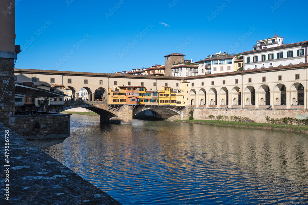 Obraz premium The Old Town of city of Florence, Tuscany Region, Italy