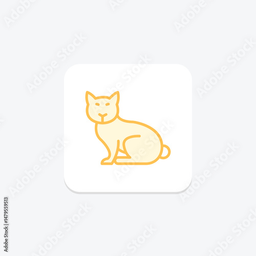 Siamese Cat, vector, pixel perfect, illustrator file