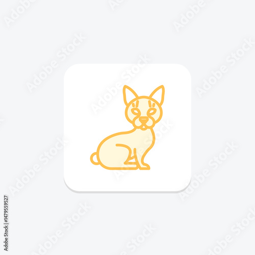 Sphynx Cat, vector, pixel perfect, illustrator file