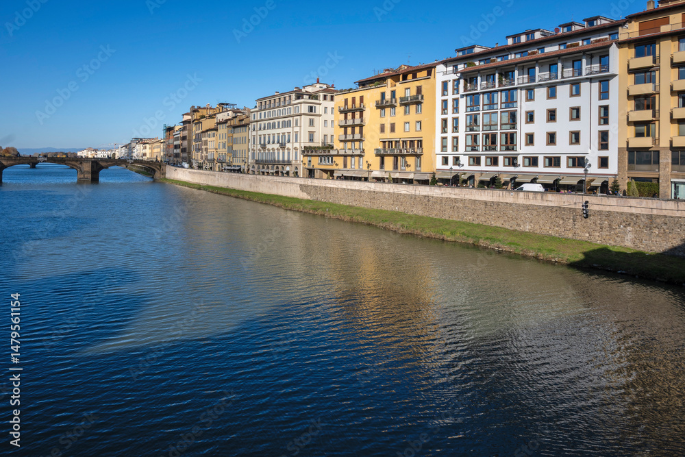 Fototapeta premium The Old Town of city of Florence, Tuscany Region, Italy