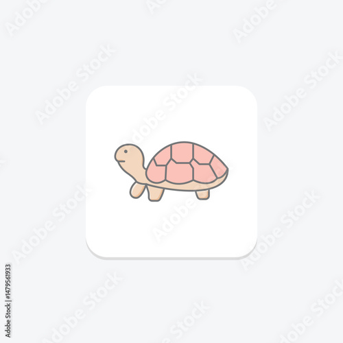 Turtle, vector, pixel perfect, illustrator file