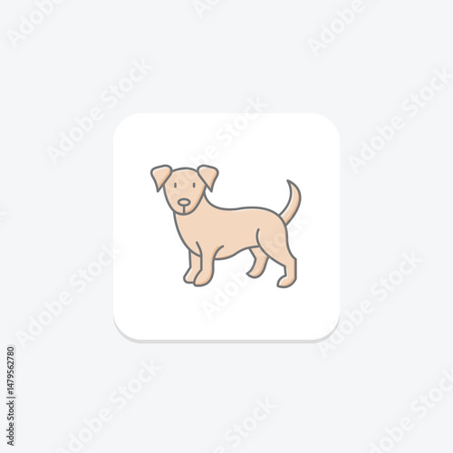 Cocker Spaniel, vector, pixel perfect, illustrator file