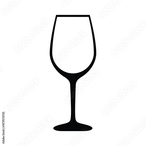 Wine Glass Silhouette