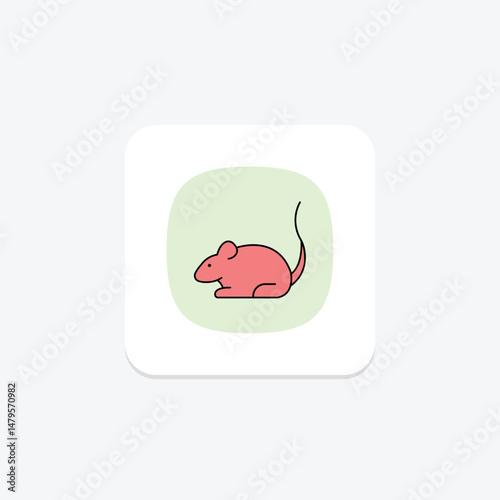 Mouse, vector, pixel perfect, illustrator file
