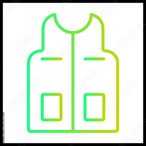 Safety Vest icon design