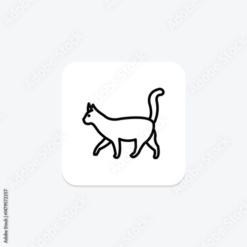 Cat, vector, pixel perfect, illustrator file
