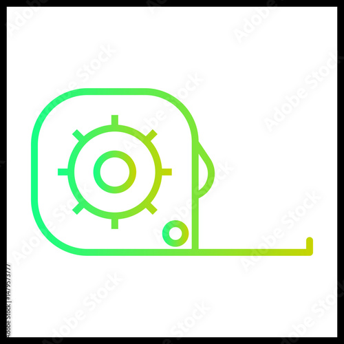 Measuring Tape icon design
