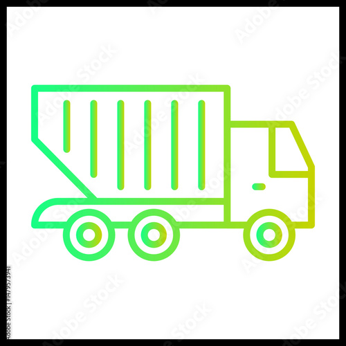 Dump Truck icon design