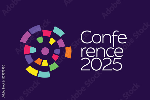 Vibrant Conference Logo Template