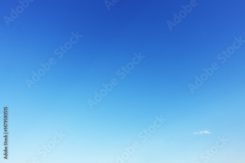 Fantastic soft white clouds against blue sky and copy space horizontal shape. Web banner.Website header.