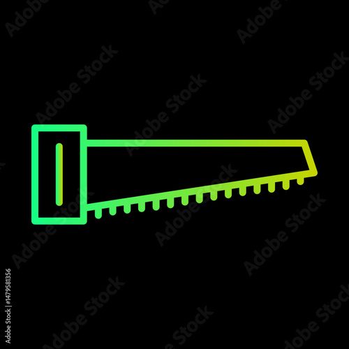 Saw icon design