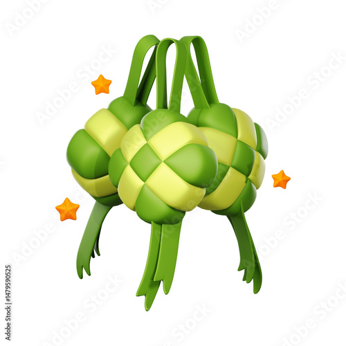 diamonds rice cake Eid al-Fitr icon