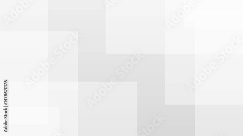 Futuristic white shape corporate motion seamless looping 4k background animated