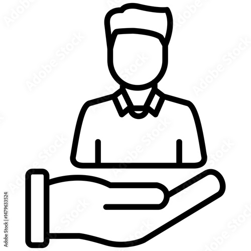 Research Group Icon Collaborative Scientific Team Symbol