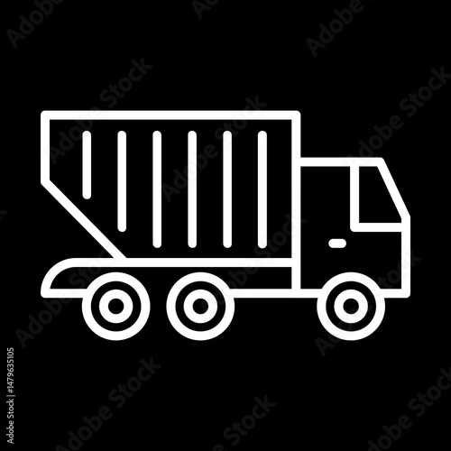 Dump Truck icon design