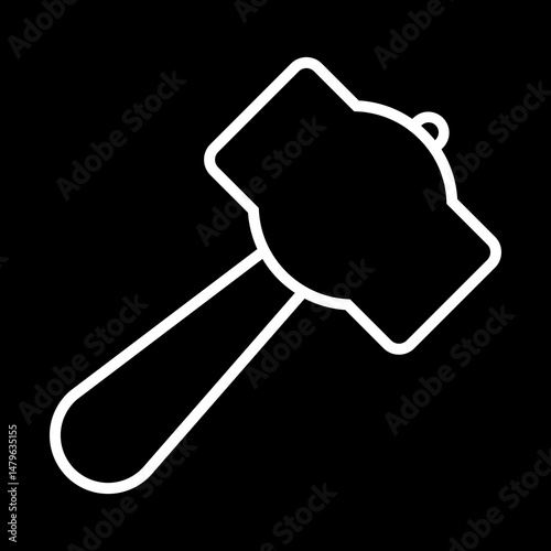 Sledgehammer icon design