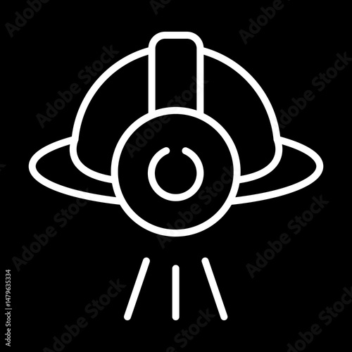 Hard Hat Light icon design