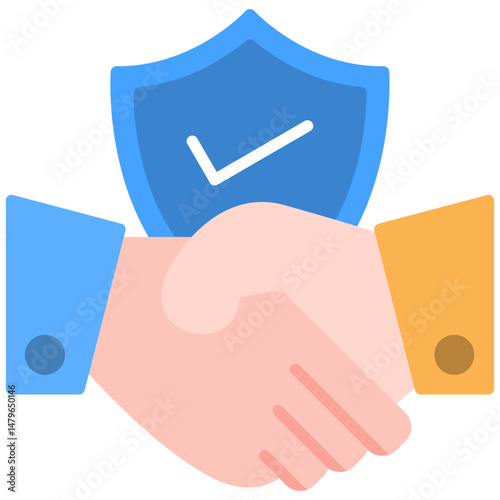 Trustworthy Icon Reliable and Honest Business Symbol