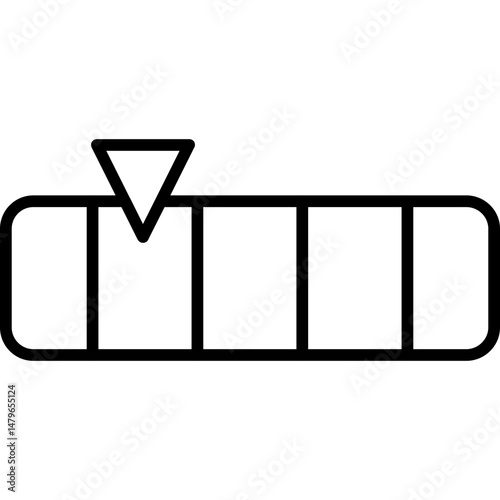 Colorful Speedometer Icon Performance Gauge Symbol