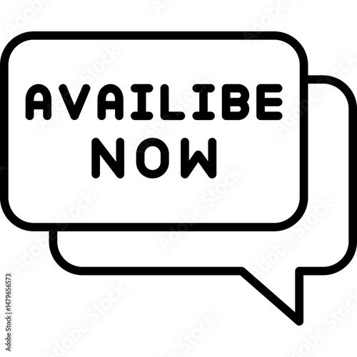 Available Now Icon In Stock and Ready for Purchase