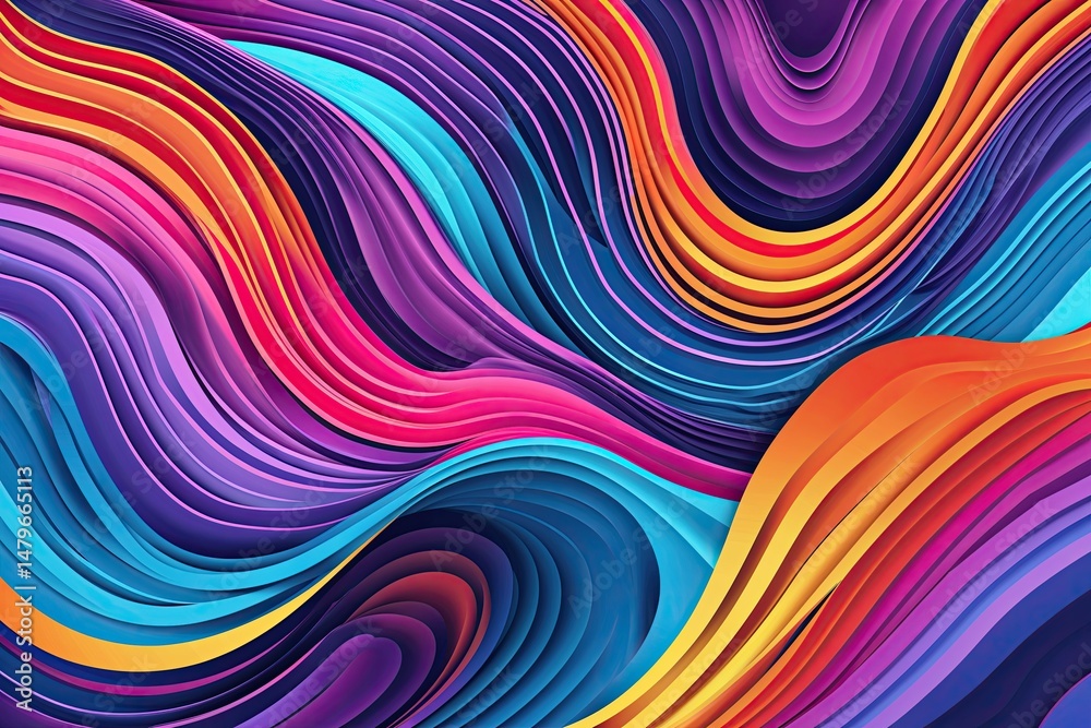Dynamic Wave and Stripe Abstract Business Background Design Dynamic Wave and Stripe Abstract Business Background Design