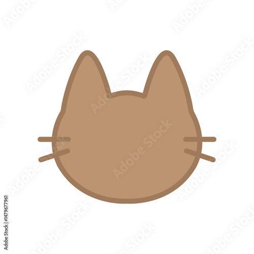 猫フレームのイラスト　