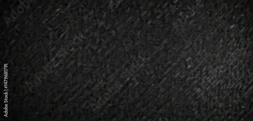 Deep black carbon fiber pattern, digitally rendered  Abstract vector background ,  strength,  concept,  element