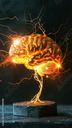 models of the human brain tree