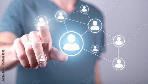 social network concept