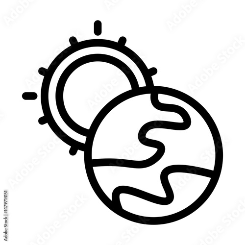 ozone line icon