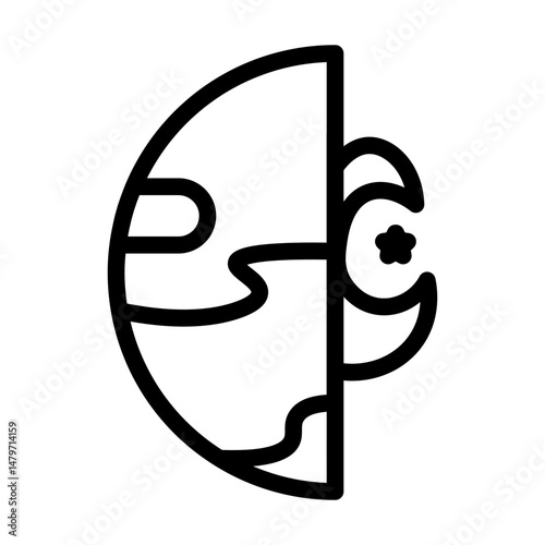 night line icon
