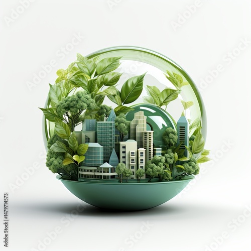 Eco-Friendly Urban Transformation: Green City Architecture and Sustainable Biophilic Design for a Nature-Based Future