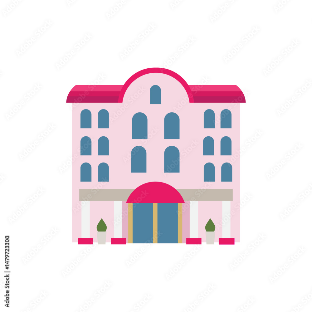 building office hotel apartment vector symbol sign icon illustration vector building office hotel apartment vector symbol sign icon illustration vector