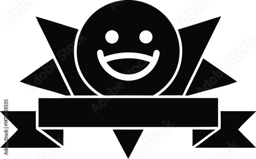 satisfied vector icon.