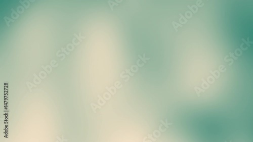 A soft green and beige abstract blurred background with smooth gradients and gentle transitions, Abstract texture Gradient motion Background animation.