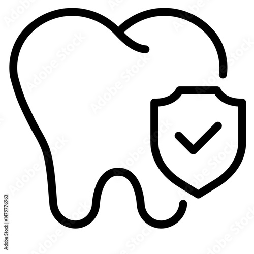 Toot protection icon vector illustration