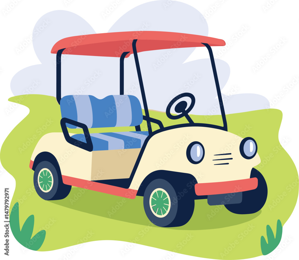 Fototapeta premium Golf sticker design