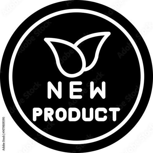 New Product Icon Latest Item Launch Symbol