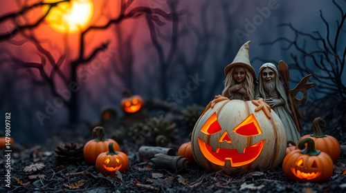 Halloween, zucche, zucca, paura, tutti i santi photo