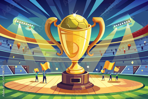gold trophy cup