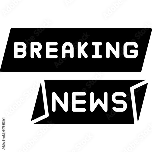 Breaking News Icon Latest Headlines and Alerts