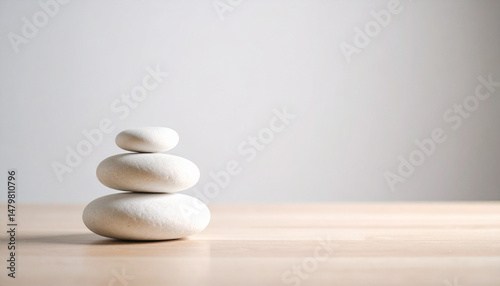 Embrace the simplicity and calmness of Zen with this minimalist meditation concept. Ideal for promoting mindfulness, inner peace, and balance.